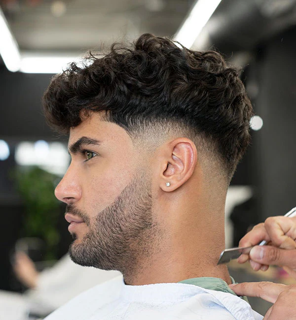 curly hairstyle